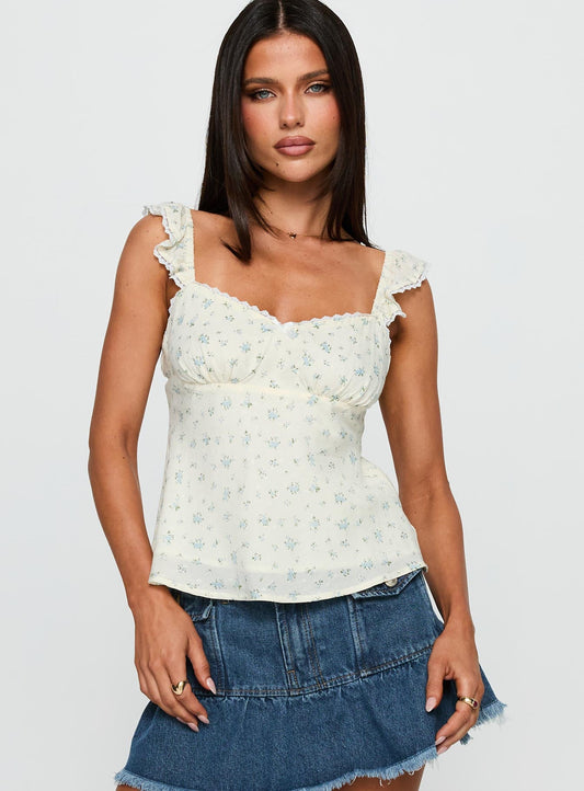 Madaleine Top Floral