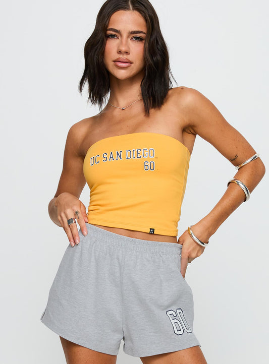 UC San Diego Tube Top Gold
