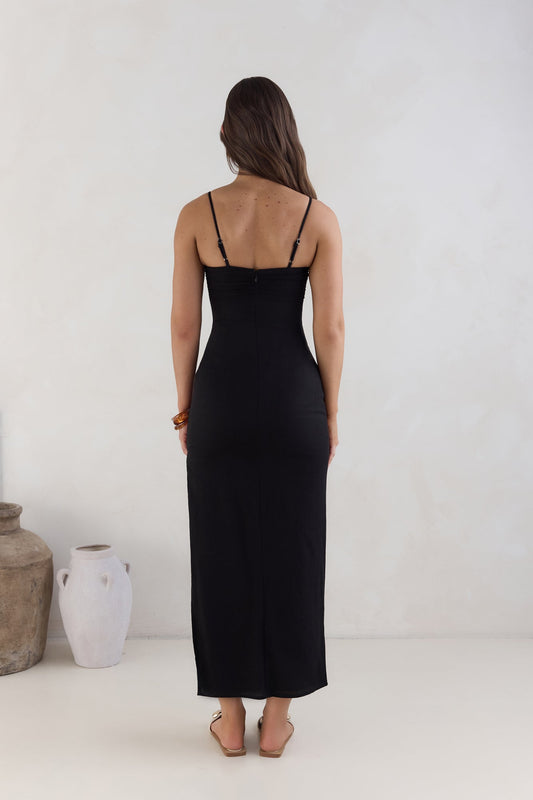 Marianna Midi Dress Black