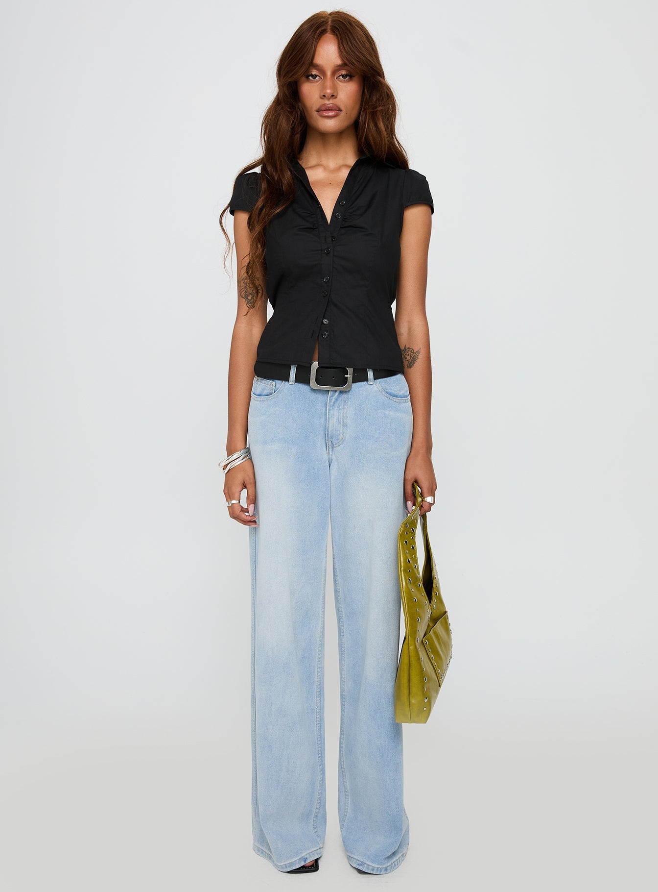 Arianwyn Short Sleeve Shirt Black