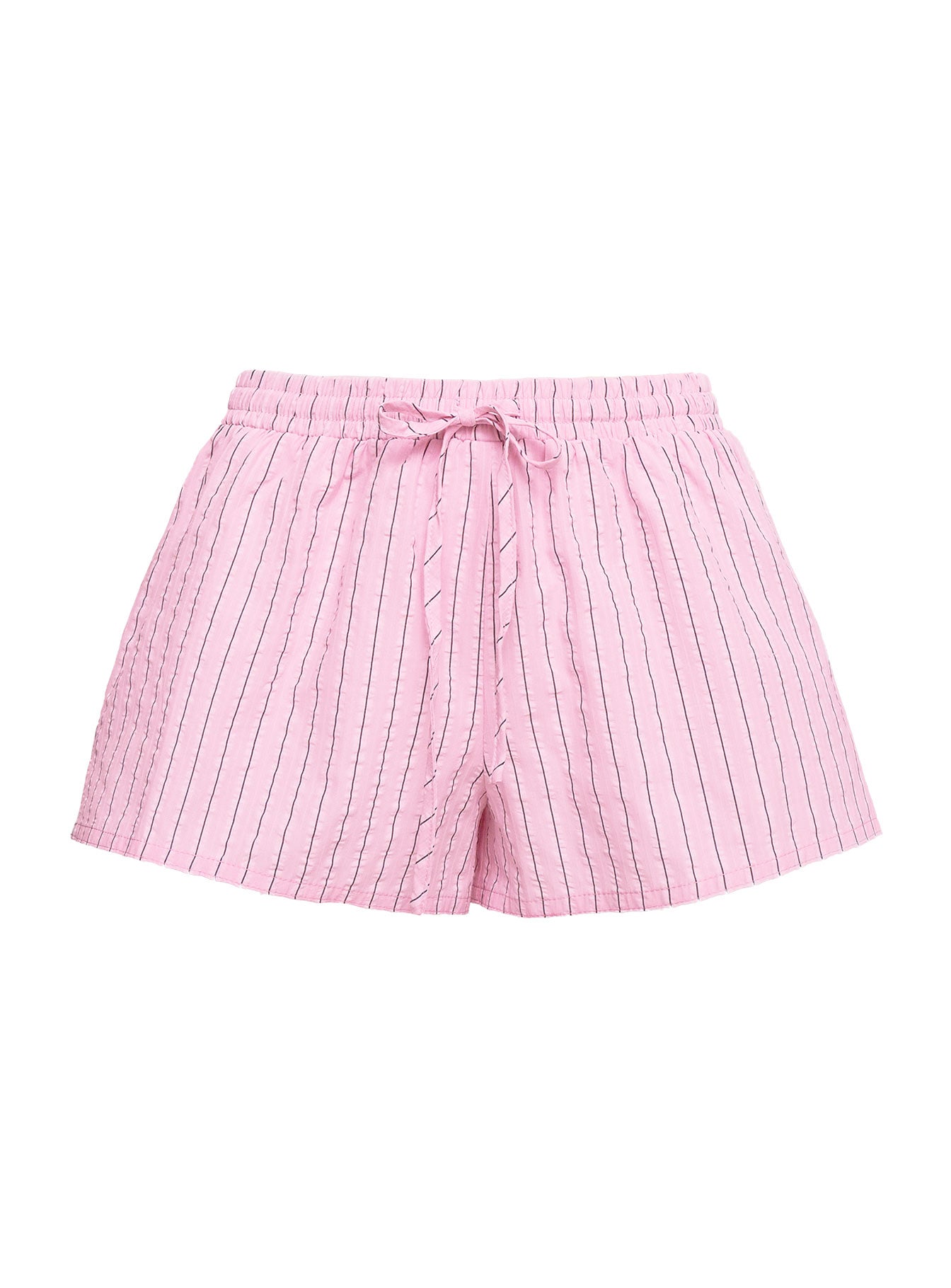 Abigayle Shorts Pink Stripe Petite