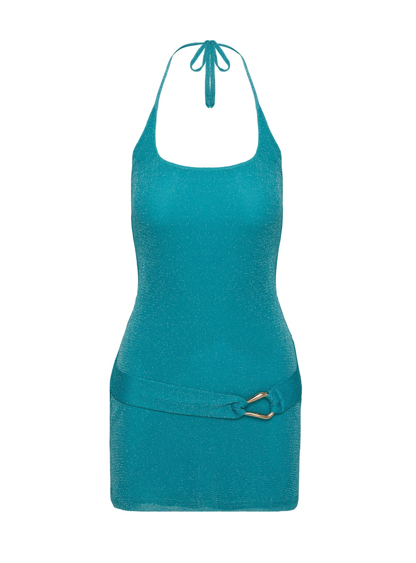 Armonia Mini Dress Teal Petite