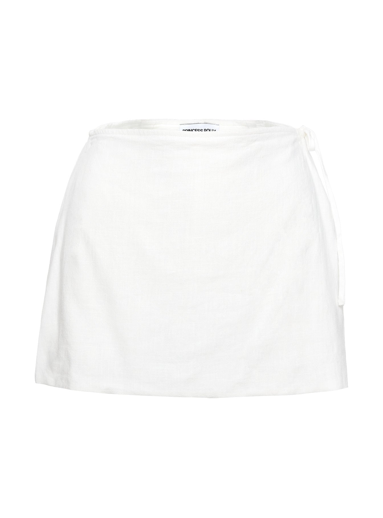 Gulliver Tie Side Mini Skort White Petite
