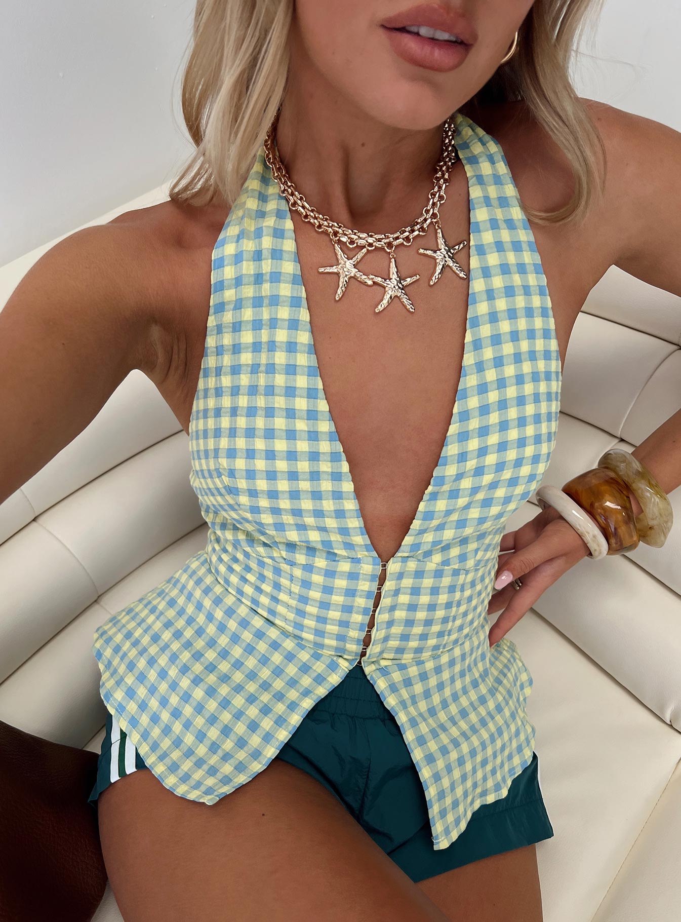 Becci Halter Top Multi