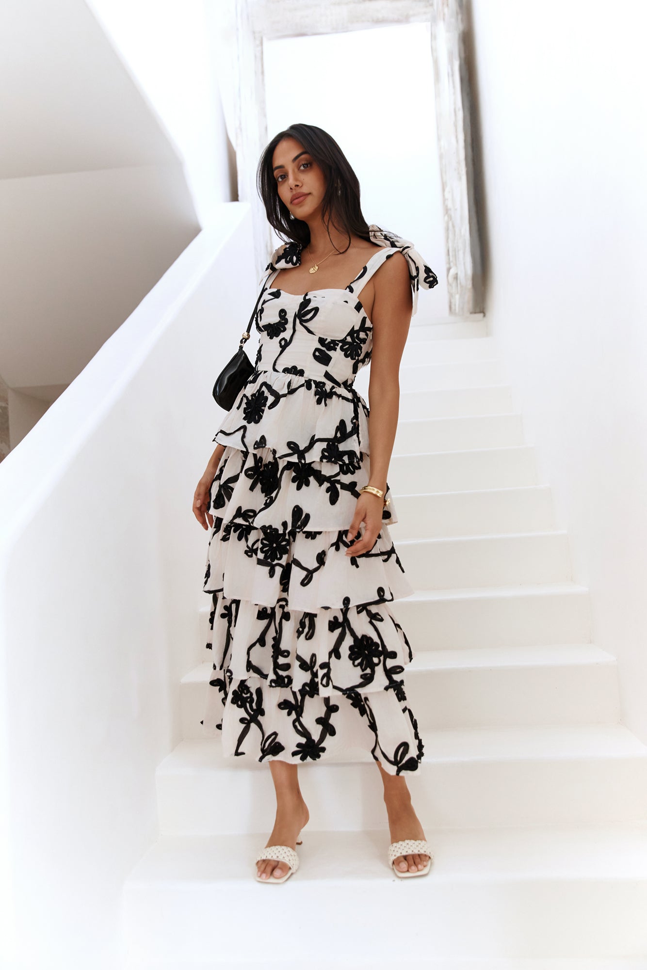 Beauty Of You Maxi Dress Beige