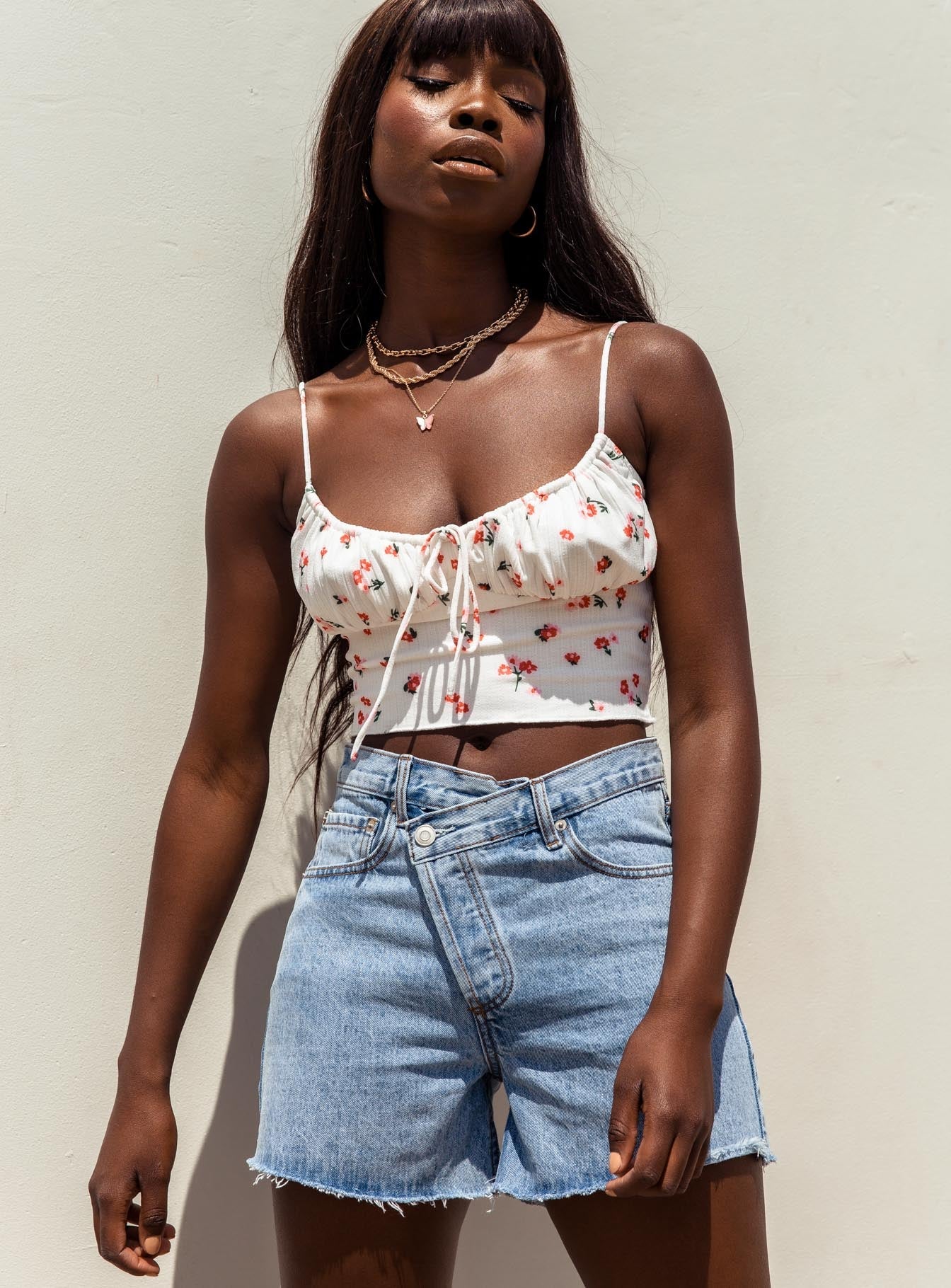 Xena Denim Shorts Petite