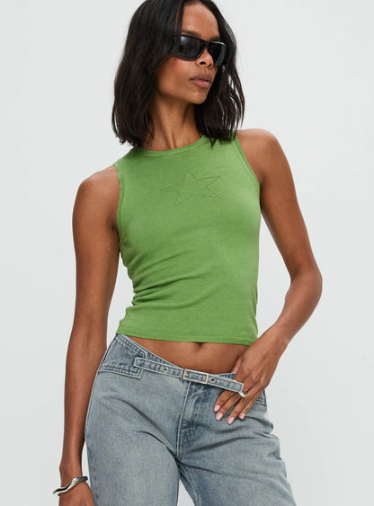 Girl Almighty Top Green