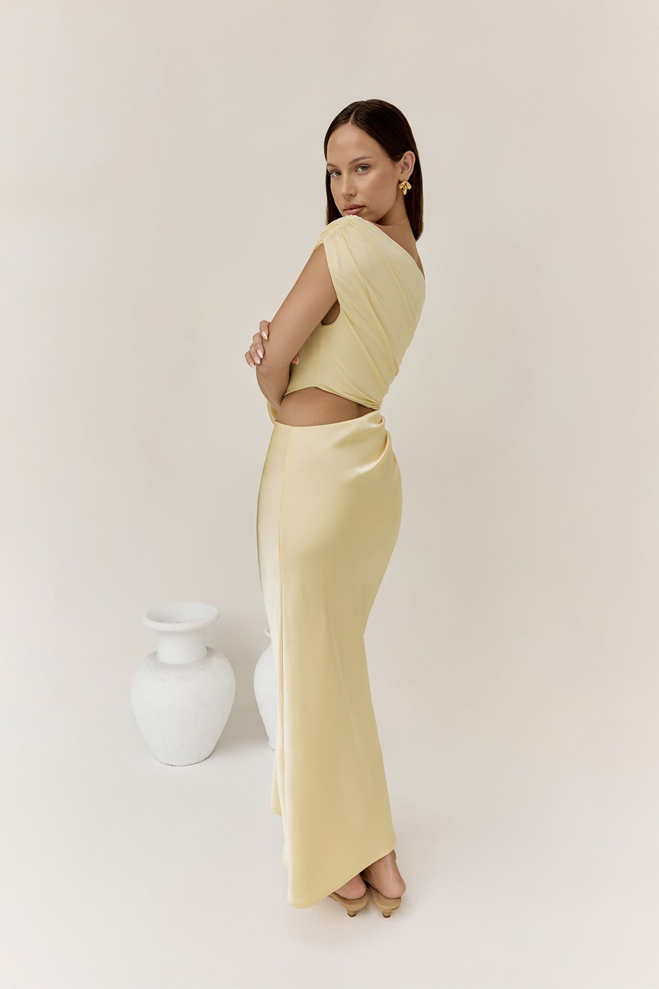 Carmellia Maxi Dress Yellow