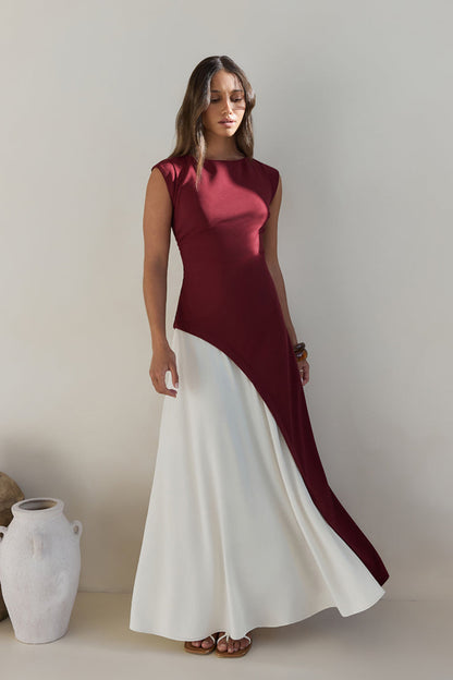 Forever A Star Maxi Dress Wine