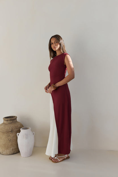 Forever A Star Maxi Dress Wine