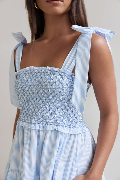 So Far So Long Maxi Dress Blue