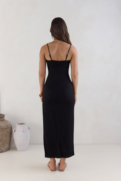 Marianna Midi Dress Black
