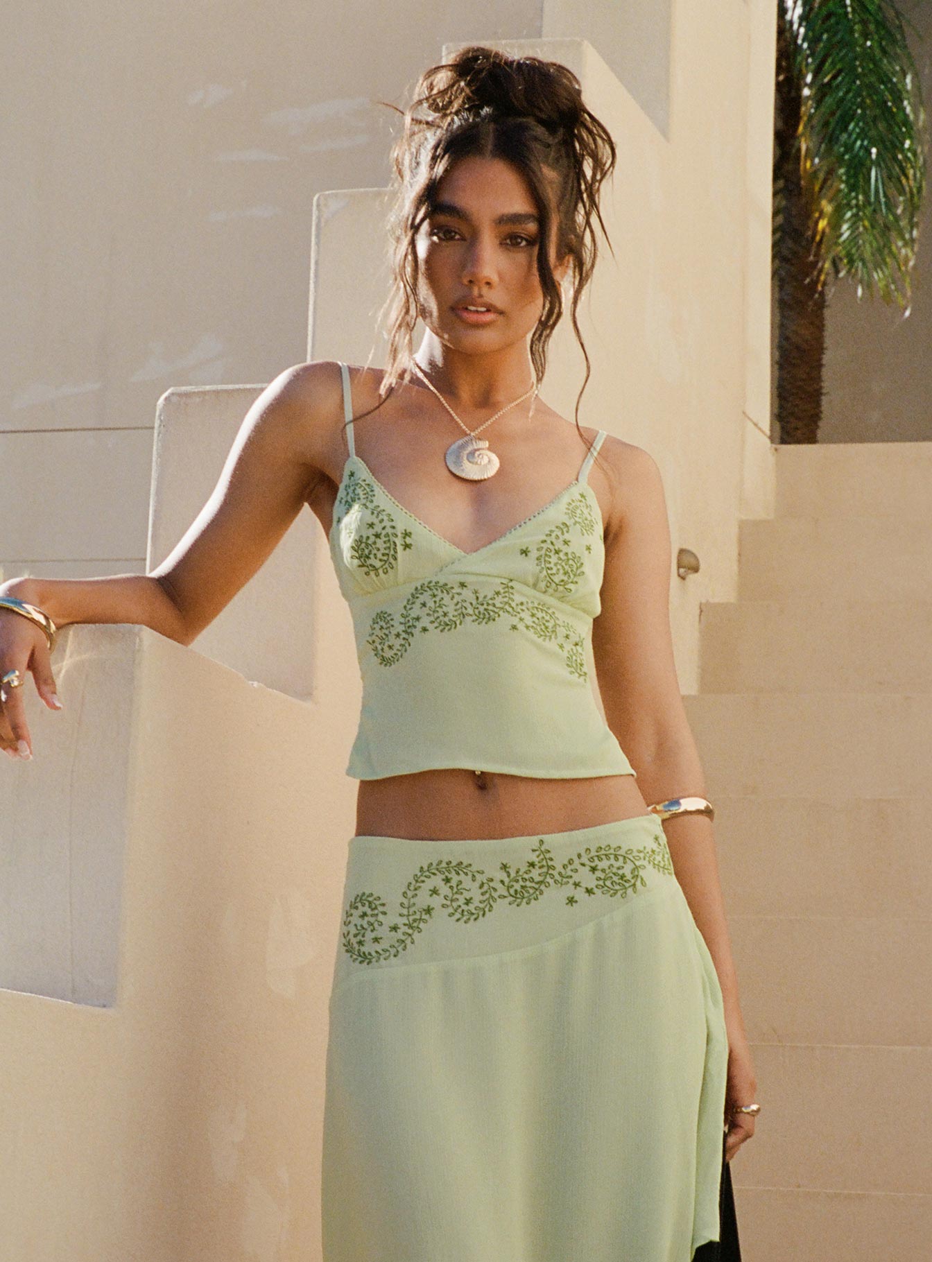 Pappilion Top Sage Petite