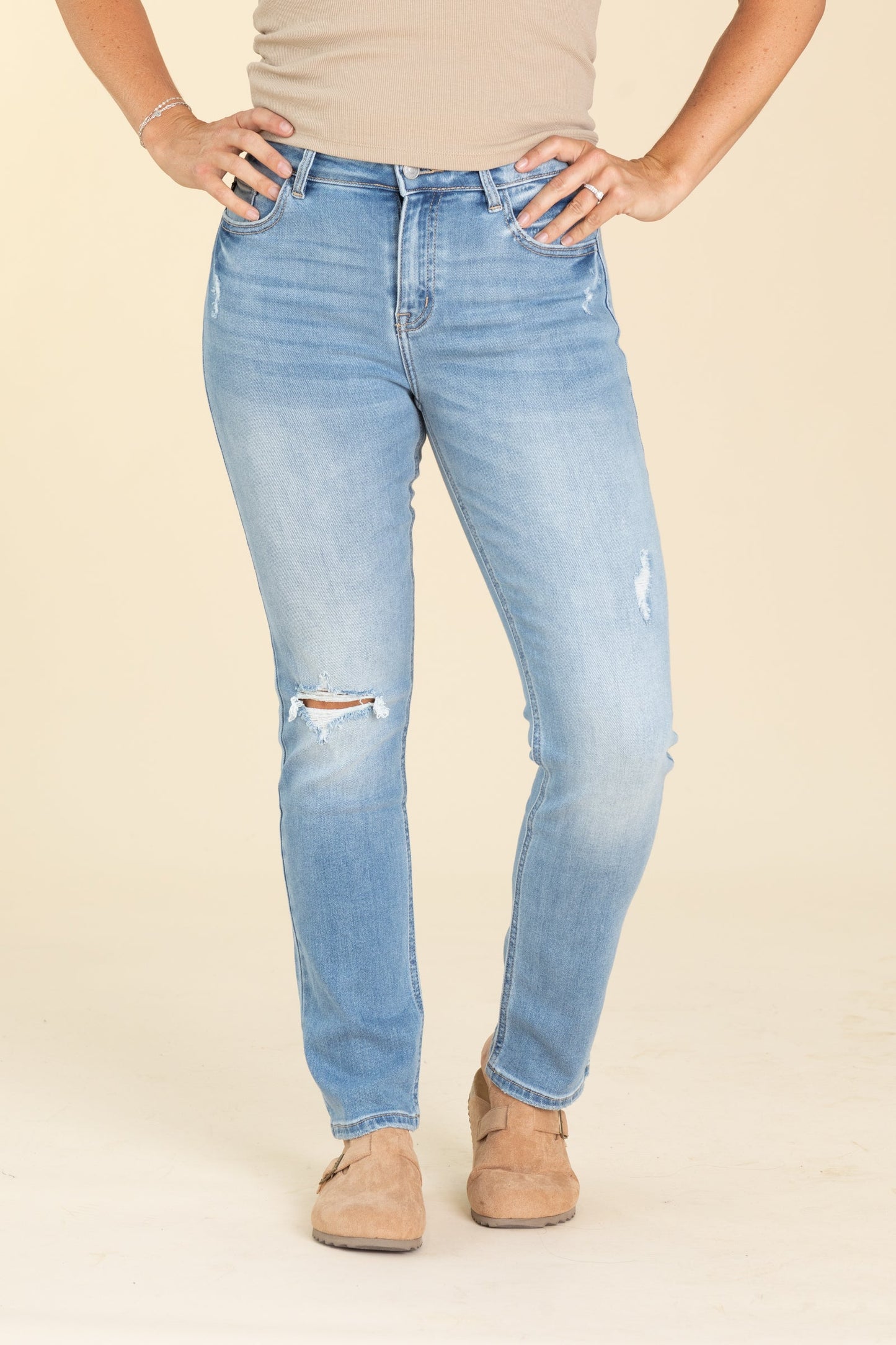 KanCan Straight Slim High Rise Jeans