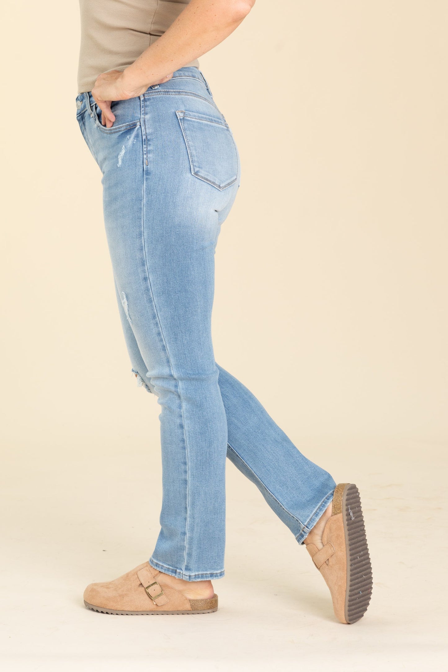 KanCan Straight Slim High Rise Jeans