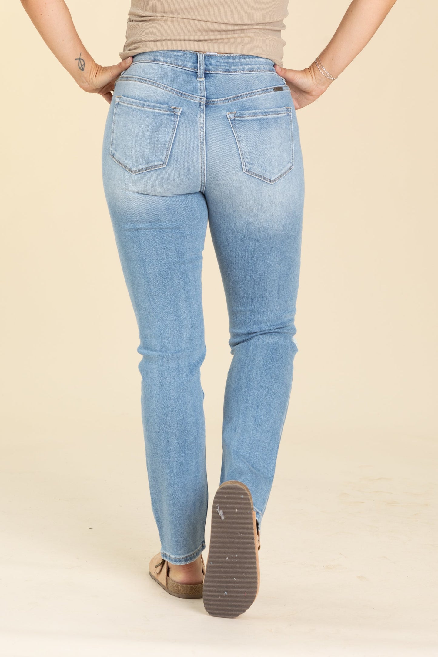 KanCan Straight Slim High Rise Jeans
