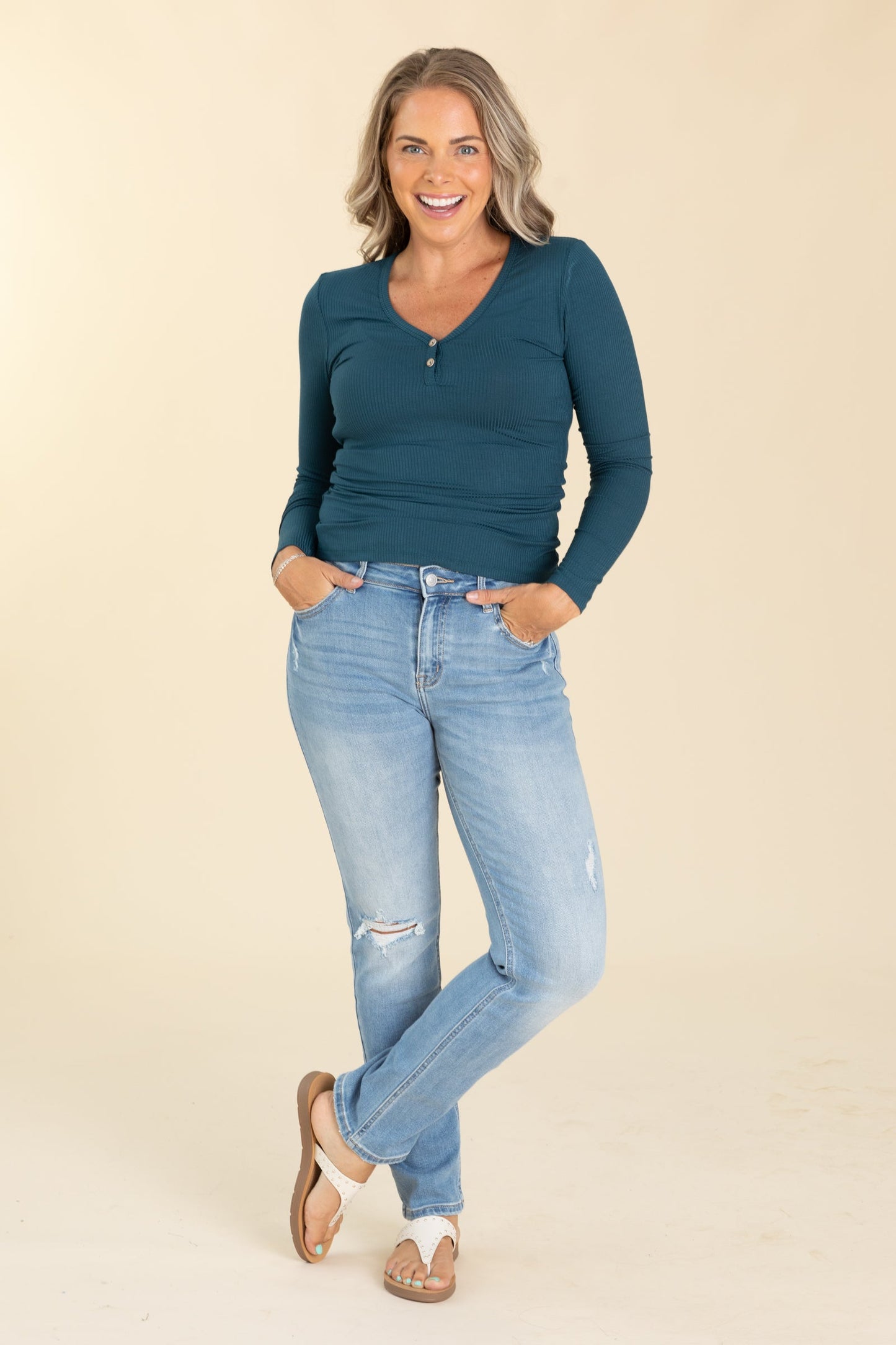 KanCan Straight Slim High Rise Jeans