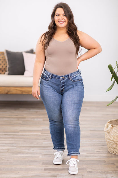 Judy Blue Non Distressed Boyfriend Jeans