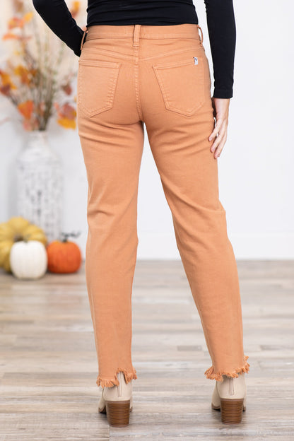 Sneak Peek Light Camel Straight Leg Jeans