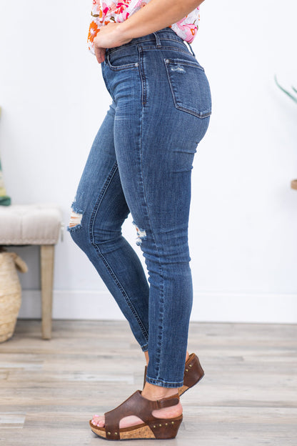 Judy Blue Mid Rise Tummy Control Jeans