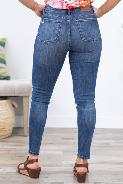 Judy Blue Mid Rise Tummy Control Jeans