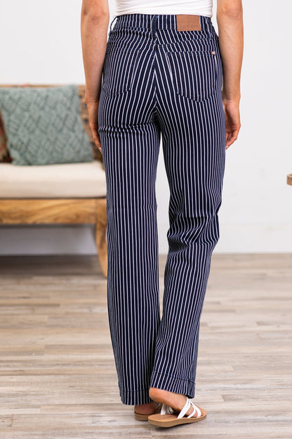 Judy Blue Tummy Control Stripe Jeans