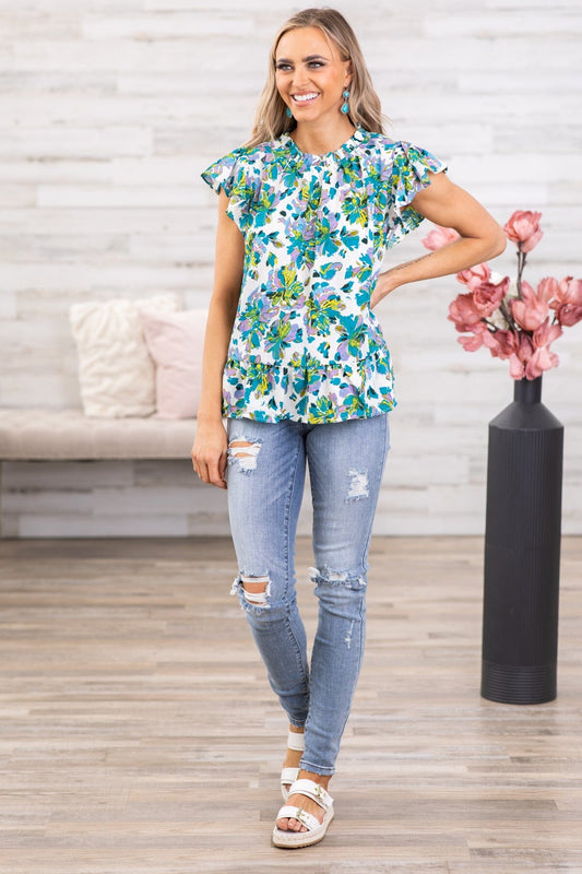 Judy Blue Long Inseam Distressed Jeans