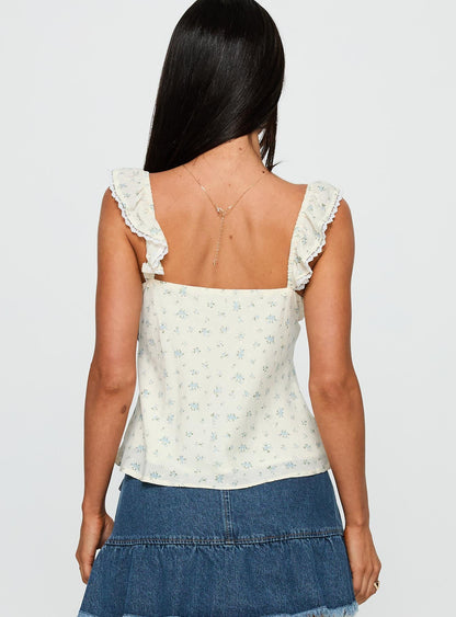 Madaleine Top Floral