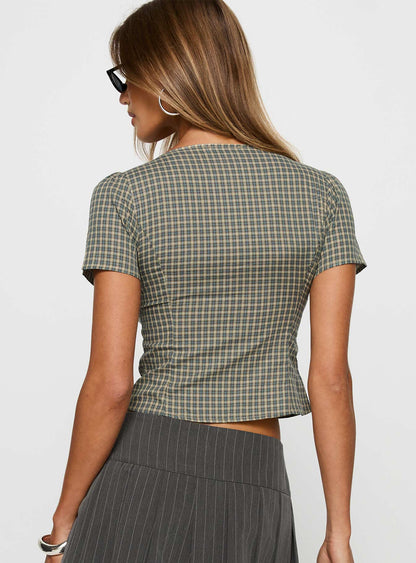 Isolda Top Multi Check