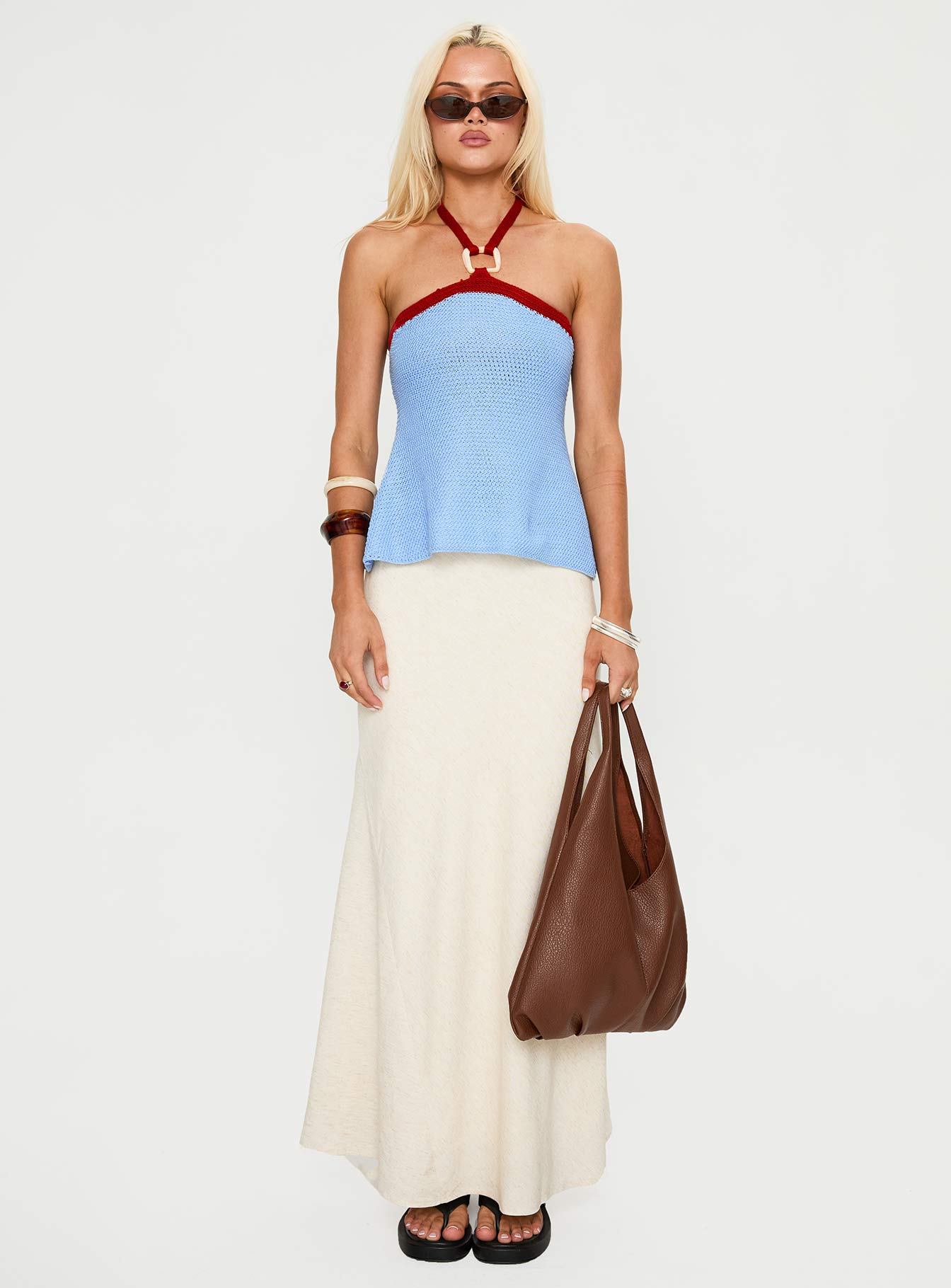 Contradiction Hardware Detail Top Blue