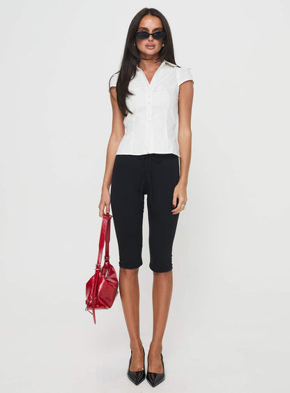 Arianwyn Short Sleeve Shirt White