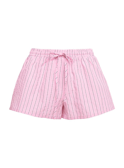Abigayle Shorts Pink Stripe Petite