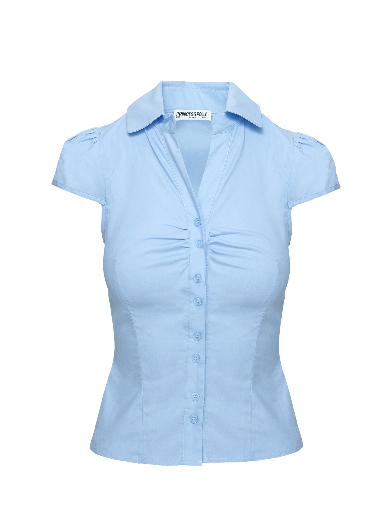 Arianwyn Short Sleeve Shirt Blue