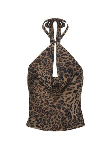Eleganza Top Leopard Petite