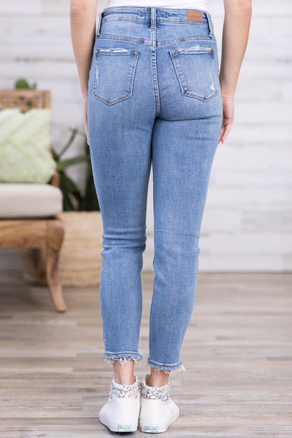 Judy Blue Mineral Wash Relaxed Fit Jeans