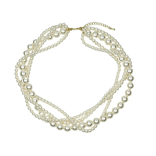 Layered Pearl Necklace