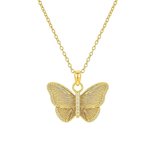 Nava Butterfly Necklace
