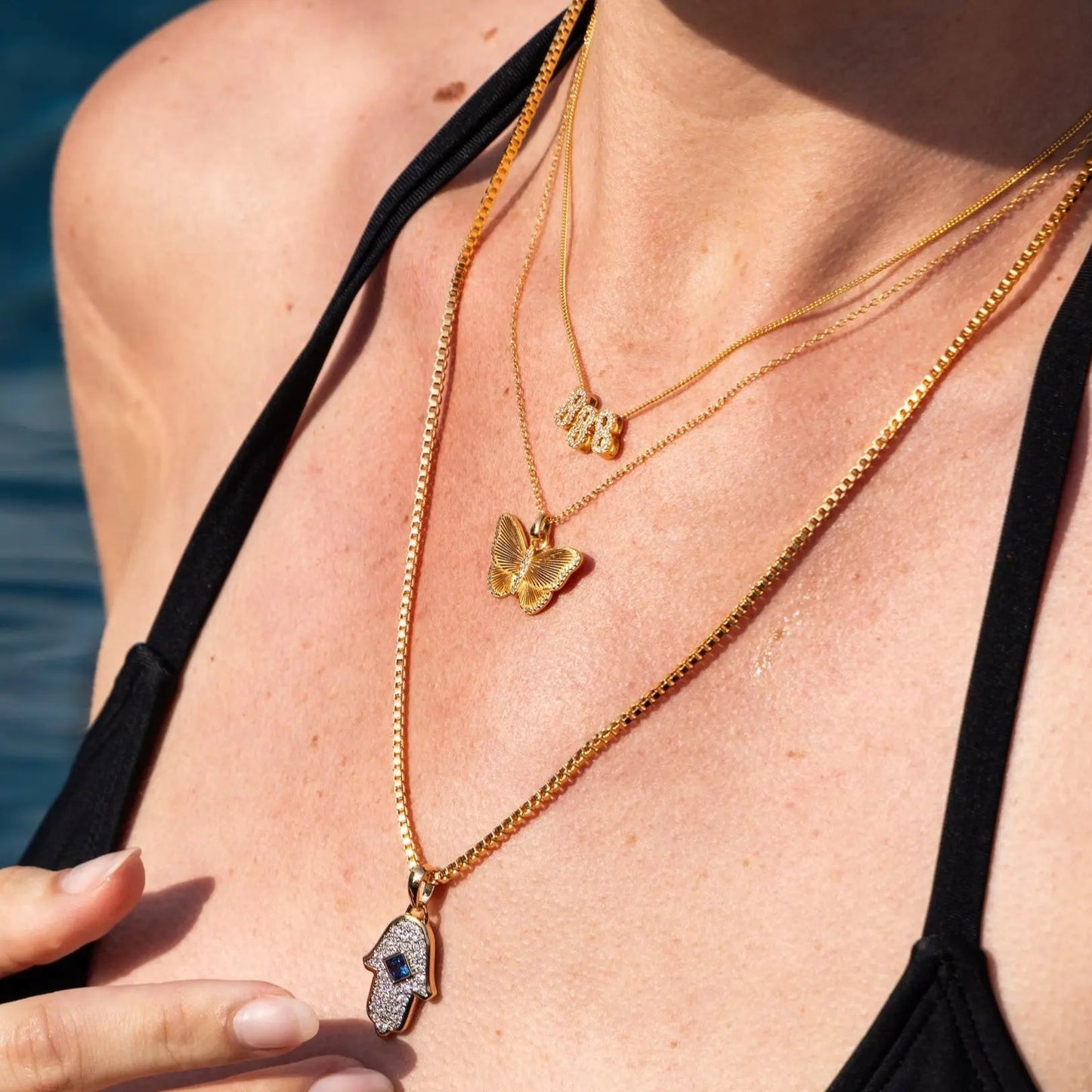 Nava Butterfly Necklace