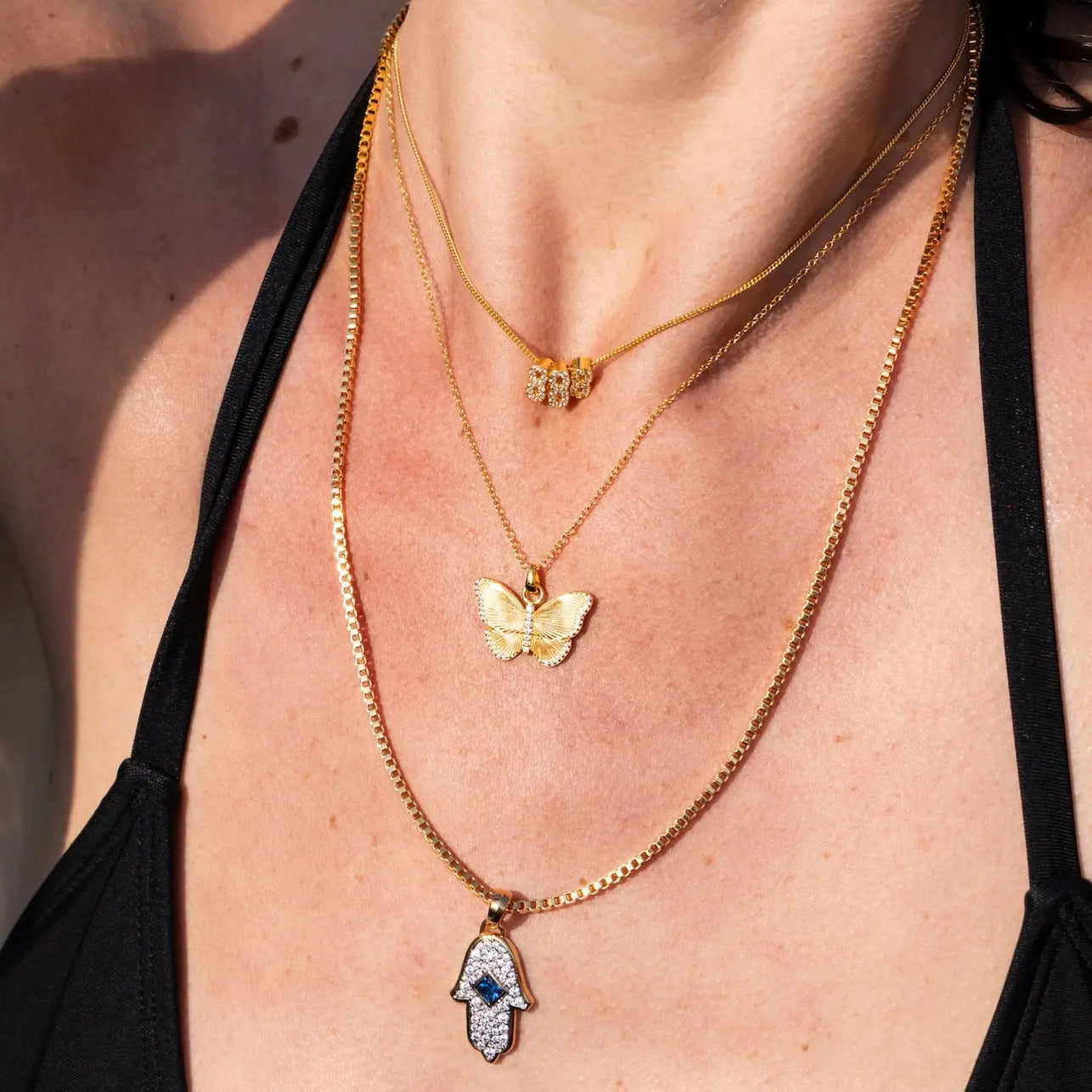 Nava Butterfly Necklace