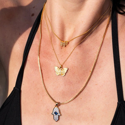 Nava Butterfly Necklace
